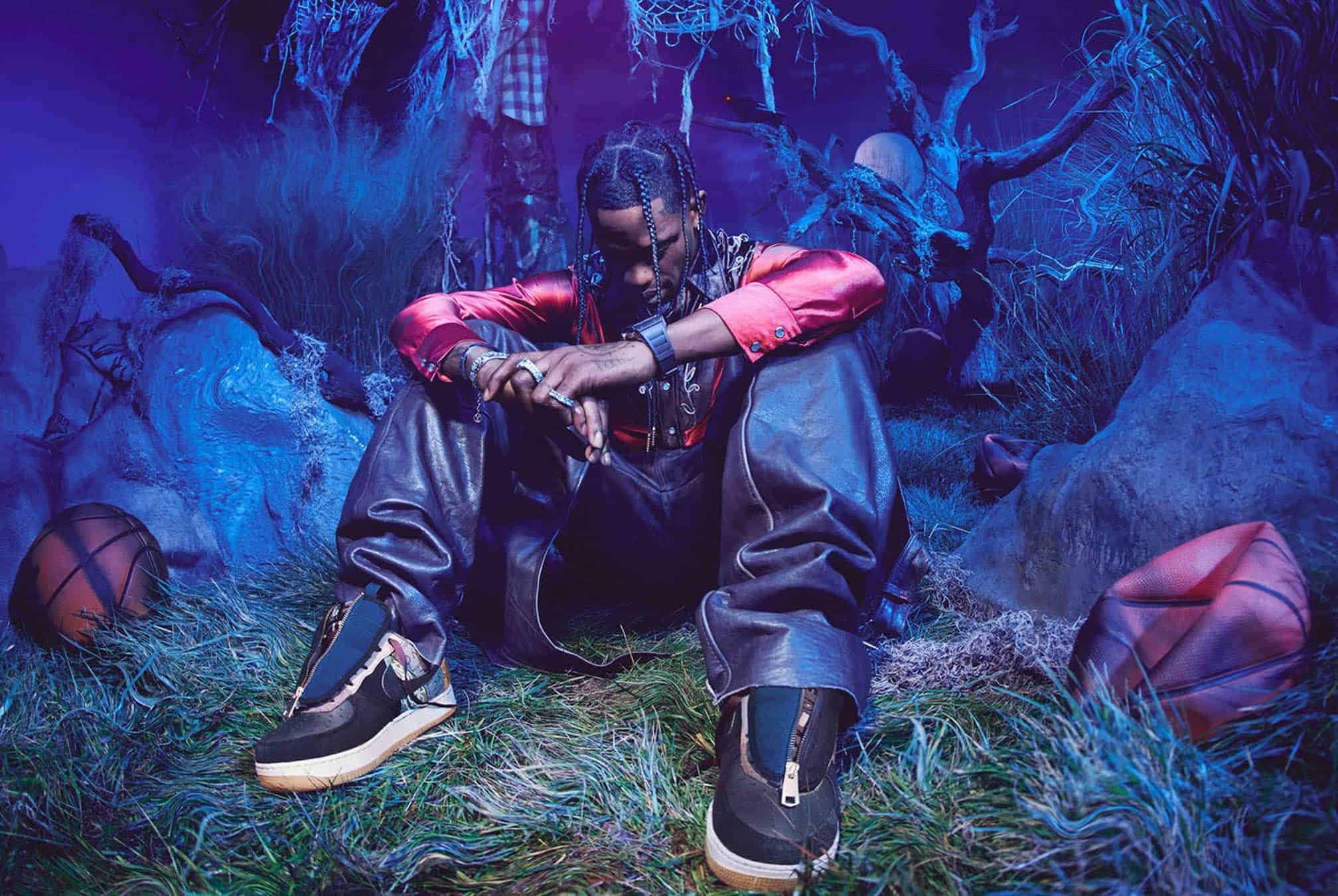 travis scott air force outfit