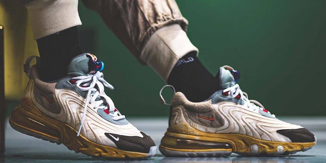 Travis Scott's Nike Air Max 270 React Spring Release Date Is Here!
