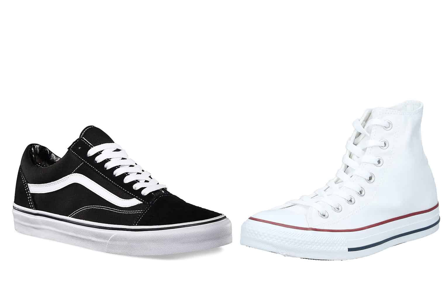 Sneaker Showdown: Vans Old Skool vs. Converse Chuck Taylor All-Star |  Audibl Wav